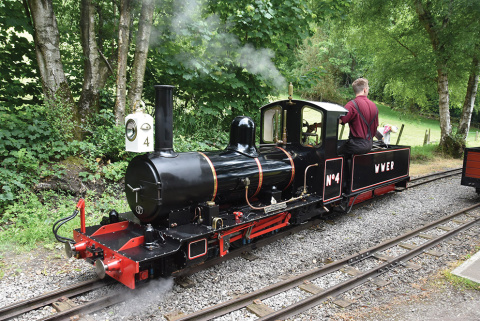 No.4 'Norfolk Pioneer' at the Rudyard Lake Railway